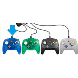 Controle Marca Next a Azul Compatível Nintendo 64 C107at