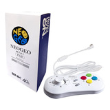 Controle Neogeo Mini Pad Branco Para Neo Geo Mini