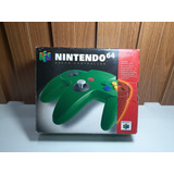 Controle Nintendo 64 Na Caixa Cor Verde 