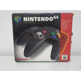 Controle Nintendo 64 Na Caixa Preto 