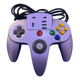 Controle Nintendo 64 Turbo Ascii Original Analógico 100 