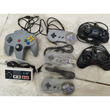 Controle Nintendo 64 Usb Joystick Pc Notebook Cor Preto