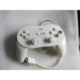 Controle Nintendo Wii Classic Pro Controller Branco Original