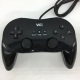 Controle Nintendo Wii Classic Pro Preto