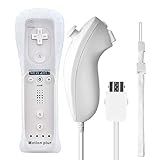 Controle Nintendo Wii Remote Plus Nunchuck Branco Wii U