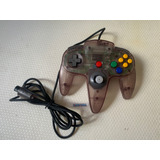 Controle Original Nintendo 64 Transparente Funcionando