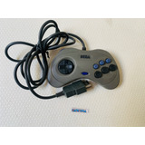 Controle Original Sega Saturn Cinza Funcionando 100 