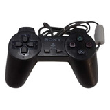 Controle Original Sony Preto Ps1 Playstation Scph 1080 Nf