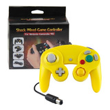 Controle Para Game Cube Nintendo Wii u Switch Pc Amarelo