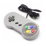 Controle Para Pc Estilo Super Nintendo Modelo Snes Usb Retro