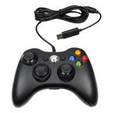 Controle Para Xbox 360 E Pc Com Fio Joystick Manete