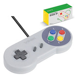 Controle Pc Usb Nintendo Super Famicom super Nes Retrô V