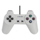 Controle Play 1 Ps1 Cinza Pc