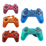 Controle Playstation 1 Ps1 One Coloridos Com Fio