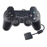 Controle Playstation 2 Manete Vibra Dual