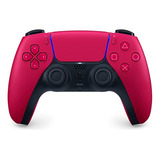 Controle Playstation 5 Sem Fio Dualsense Ps5 Cosmic Red