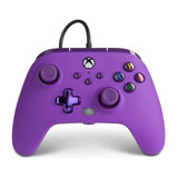 Controle Powera Enhanced Wire For Xbox Series X s Zen Purple