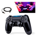 Controle Ps4 Manete Sem Fio Compatível Console Pc Tv Celular