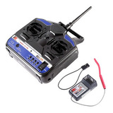 Controle Remoto 4ch Rc Para Avião Fs t4b Flysky 2 4g Radio