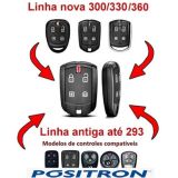 Controle Remoto Alarme Positron Universal Pxn52 Flex 290 293 300 330 360