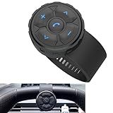 Controle Remoto Com Botão De Mídia IPX6 à Prova D água Controle De Telefone Tipo Alça Para Volante De Carro Bicicleta Motocicleta Siri Chamada E Câmera Compatível Com IPhone 