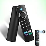 Controle Remoto Com Comando De Voz Compatível Fire Stick Da Amazon E TODOS OS MODELOS - Com Teclas De Atalho