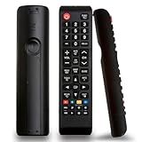 Controle Remoto Compatível Com Samsung- Universal Para TV Smart- 3D- LED- LCD- HDTV- Substituto BN59-01199F- AA59-00741A- Infravermelho- Preto
