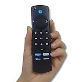 Controle Remoto Compatível Com Stick Fire Tv Modelo Com Comando De Voz E Teclas De Atalho Substitui Modelo ORIGINAL Com Mesmas Funções Controle Fire TV Stick Lite Fire TV Stick E Fire TV Stick 4K