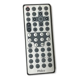 Controle Remoto Dvd Car Audio Philco Pca610 Pca610n Original