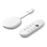 Controle Remoto Google Chromecast Tv 4 1080p Fhd Wifi Hdmi Cor Branca