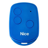 Controle Remoto Nice Tx 3tb 3 Botões Azul Com Serial