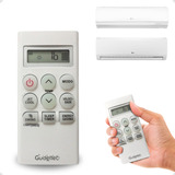 Controle Remoto Para Ar Condicionado Compatível LG Smile Split Hi wall Cor Branco Gudeltec