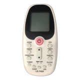 Controle Remoto Para Ar Condicionado Lelong Le 7424 Branco