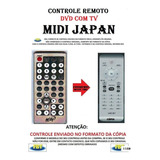 Controle Remoto Para Dvdtv Midi Japan Dvd tv Fbt 1152