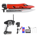 Controle Remoto Sem Escova Rc Race Speed Boat Wltoys De 2 4