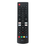 Controle Remoto Teclas Netflix Disney Globo LG Akb76040304