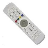 Controle Remoto Tv Philips Lcd Led Smart 3d Universal Branco
