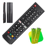 Controle Remoto Universal Para Smart Tv LG Netflix Prime Loja 19br