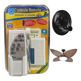 Controle Remoto Ventilador Teto Parede E Luz Qv40 Bivolt