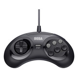 Controle Retrobit Oficial Sega Genesis Arcade De 6 Botões