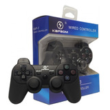Controle Sem Fio Compatível Com Ps3 Wireless 2 4g Cor Preto