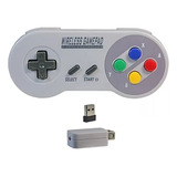 Controle Sem Fio Compativel Super Nintendo