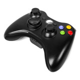 Controle Sem Fio Joystick Manete Wireles Compatível Xbox 360 Alinee Negro