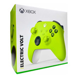 Controle Sem Fio Xbox One Series X   S Verde Electric Volt