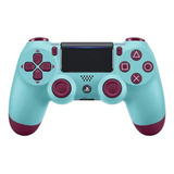 Controle Sony Dualshock 4 Playstation 4 Cor Blue Barry