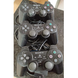 Controle Sony Playstation Dualshock 2 Black