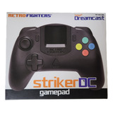 Controle Strikerdc Retrofighters Preto Para Dreamcast Novo