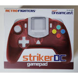 Controle Strikerdc Retrofighters Vermelho Dreamcast