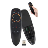 Controle Tv Smart Box Air Mouse Giroscópio Comando D Voz Usb