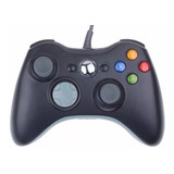 Controle Usb Com Fio Xbox 360 E Pc Joystick Joypad
